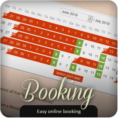 Booking & Avaiability